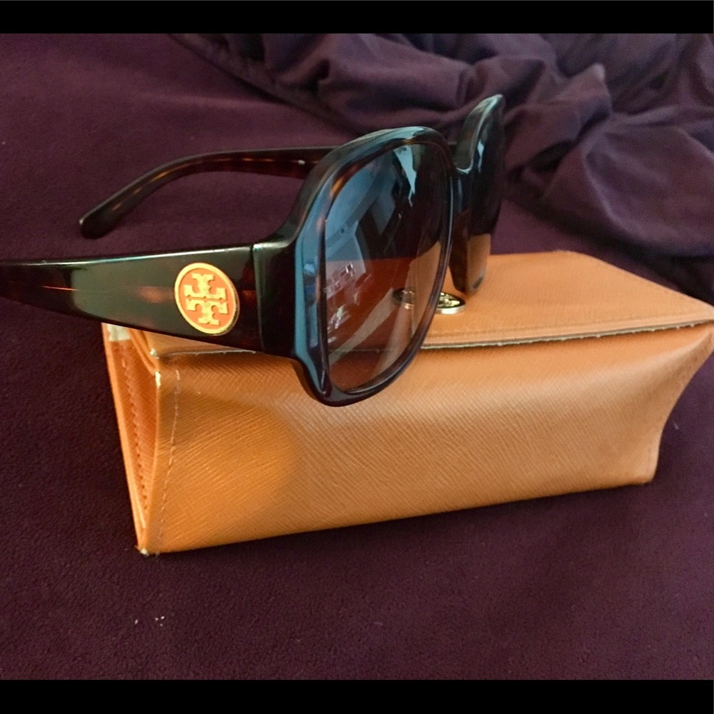 Authentic Tory Burch Sunglasses and Case